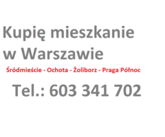 Kupię bezpośrednio mieszkanie w Warszawie
