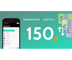 Kantor online shiftrex.com - wymieniaj, kupuj i sprzedawaj waluty przez internet